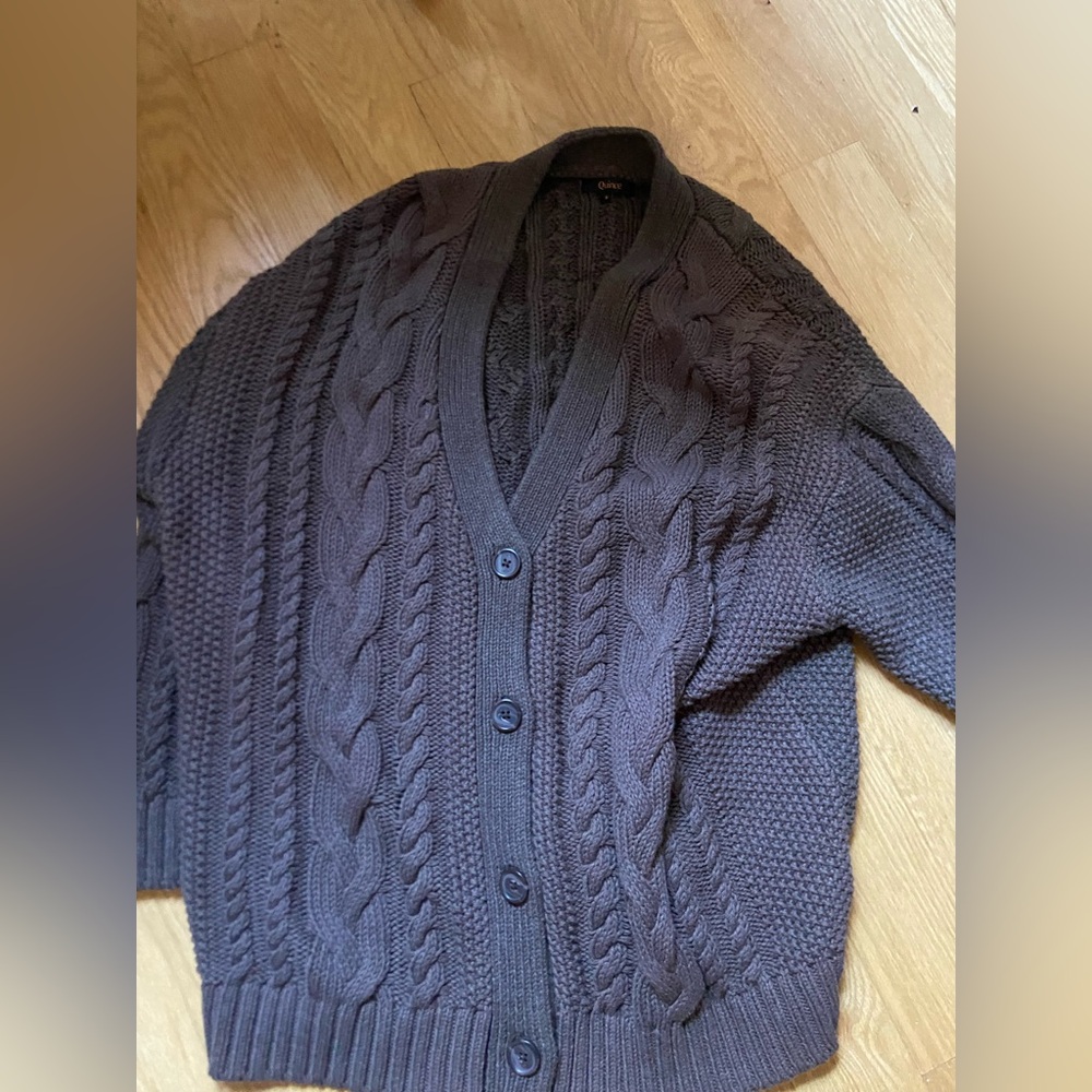 Quince sweater size small